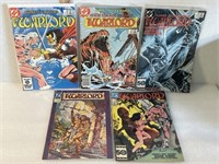 DC Comics The Warlord set of 5