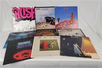 Lot Of 9 Rush Records Rock 2112 Exit Night More
