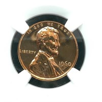 1960 LARGE DATE PENNY 1C PR68RD NGC