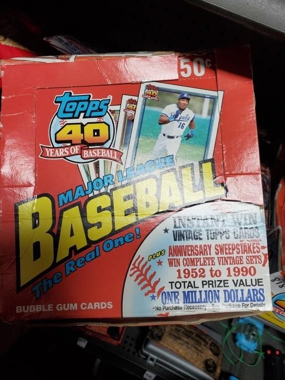 2 Boxes of Topps 40 Years of Baseball Cards