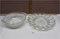 Nice Egg Dish and Serving Bowl