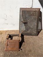 Antique Davidson Foundry Coal Chute Door/Grate