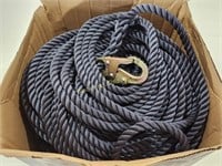 Premium Nylon 5/8" Rope w/ Snap Hook