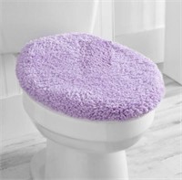 Mainstays Basic Purple Polyester 19" x 22" Toilet