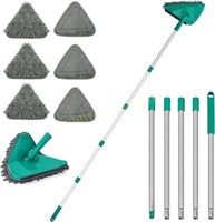 JEHONN Wall Cleaner Mop 82 Inches  Green