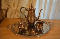 Silver Plate Coffee Set