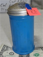 Sugar Shaker Blue Painted
