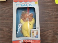 Fisher Price Crib & Playpen Teddy Bear Music Box