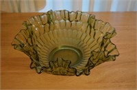 Fenton Large Ruffled Bowl