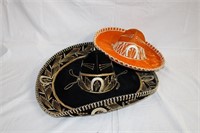 2 Sombreros 21 and 16"