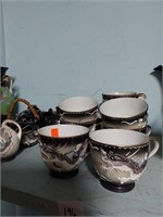 Dragonware Cups & Saucere
