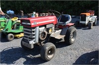 MF 12 lawn tractor, variable speed