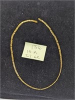 14k Gold 7.7g Necklace