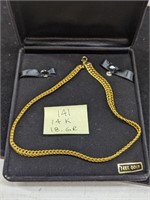14k Gold 18g Necklace