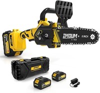 Mini Chainsaw 8 Inch with 2x21V 3.0Ah Battery