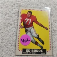 1964 Topps Football Rookie Ed Budde