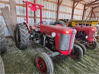 restored Massey Ferguson 65. Tractor