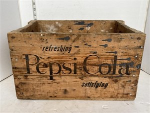 Pepsi Cola wood crate