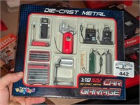 Die Cast metal Garage Series Miniatures