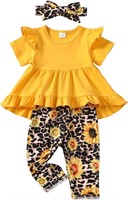 Kucnuzki Baby Outfit 18-24M Sunflower