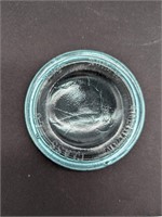 The North American Glass Co. Teal Canning Lid