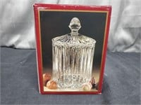 Crystal Clear 8 Inch Celebrity Covered Jar
