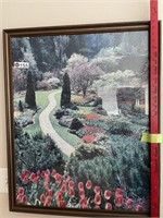 FRAMED GARDEN PUZZLE