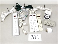 Surge Protectors / Power Strips, Ext. Cords, Timer