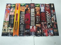 10 sealed VHS B Movies - Shock O Rama, Seduction