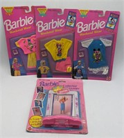 (J) Barbie Mickey mouse clothes and Barbie