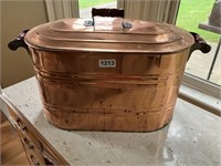 Nice Copper Boiler w/wood handles