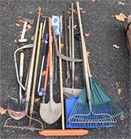 Group of Assorted Lawn Tools