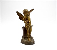 FRENCH BRONZE FIGURE OF CUPID