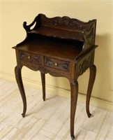 Petite Parlor Side Table Cabinet.