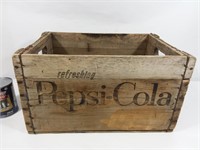Caisse de bois Pepsi-Cola vintage