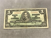 1937 CANADIAN $1 BILL