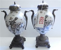 Lot #4921 - Pair of Chinese decorated and