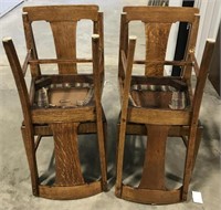 Sikes chair company plaid cushion chair *bid per