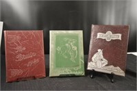 3 1940s Yearbooks 1949, 1945, 1949