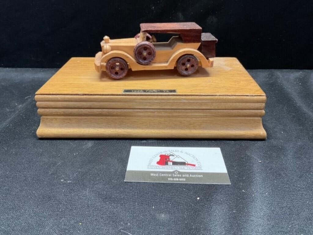 1932 Ford wood jewelry box