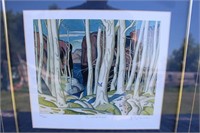 " The White Forest " A.J Casson Art Print
