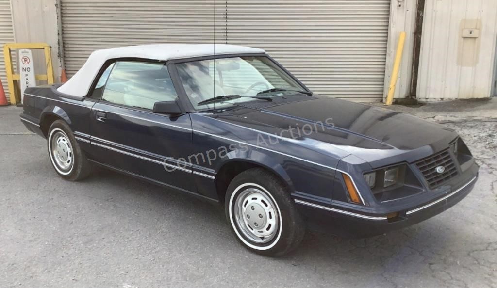 1984 Ford Mustang LX Convertible 2WD