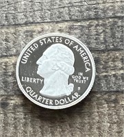 2018-S Proof Silver Quarter - Cumberland Island GA