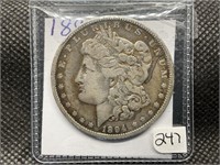 1894 O MORGAN SILVER DOLLAR