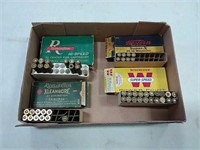 4 boxes of ammo - .25, 30-30, 25-35, 30-06
