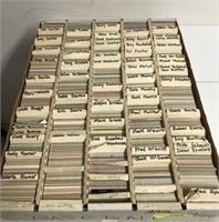 BASEBALL CARDS IN ORDER BY NAMES APPROX 4000+