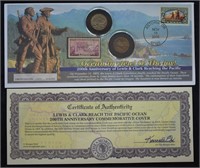 Lewis & Clark Coin & Stamp Set