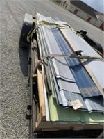 approx 40 sheets of metal roofing