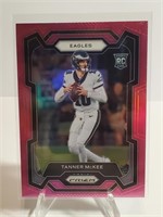 2023 Panini Prizm Pink Prizm Tanner McKee RC