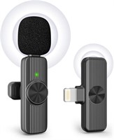Wireless Lavalier Microphone for iPhone Recording,